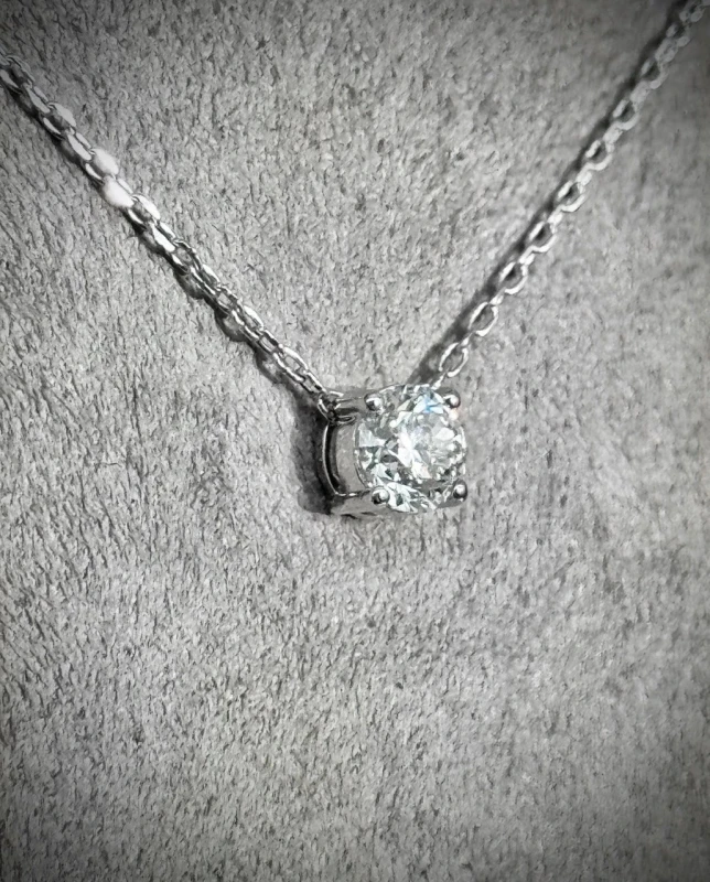 DeRosa ROUND DIAMOND PENDANT 0.40 CT GIA N458444 3