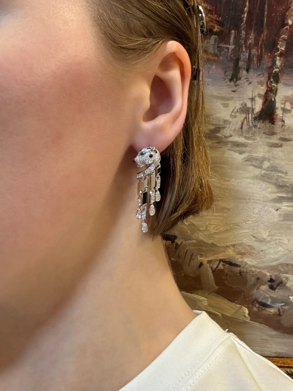 Cartier Panthère de Cartier earrings H800780 2