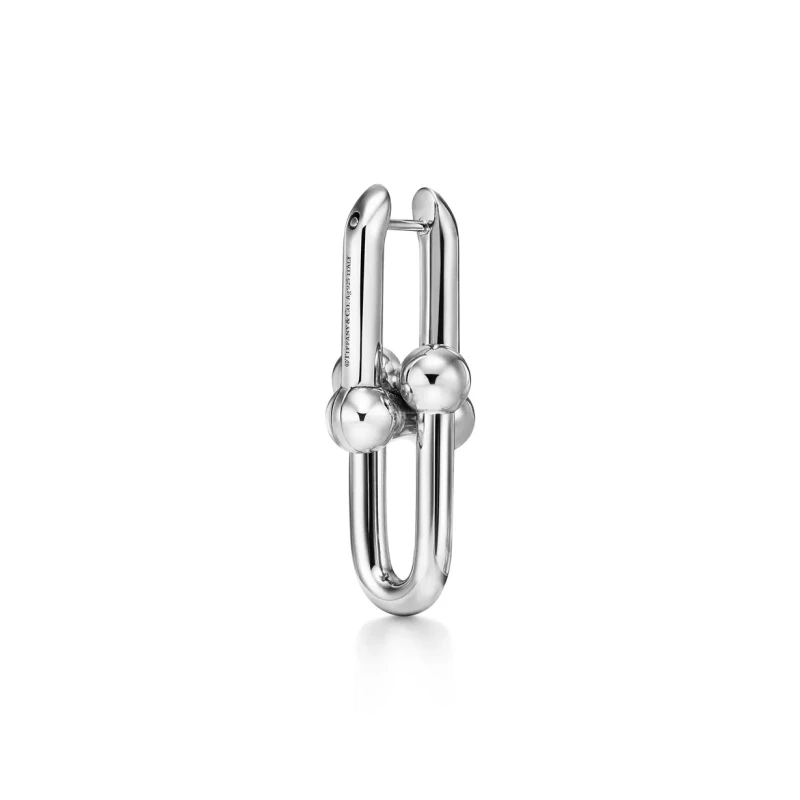 Tiffany & Co Tiffany HardWear Large Link Earrings in Sterling Silver 68533708 4