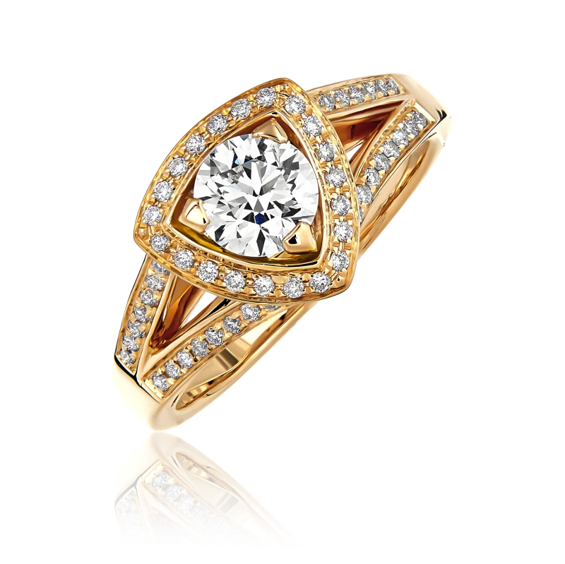 Round Diamond 07 ct G/VS1 Ring (SIZE 53)