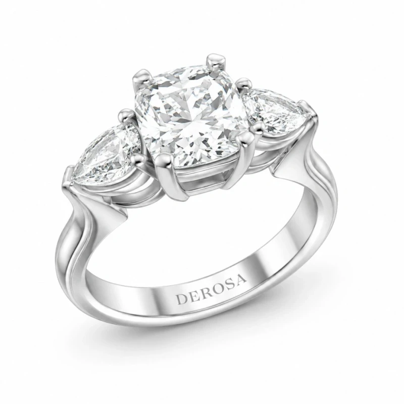 CUSHION DIAMOND RING 2.55 CT (GIA)