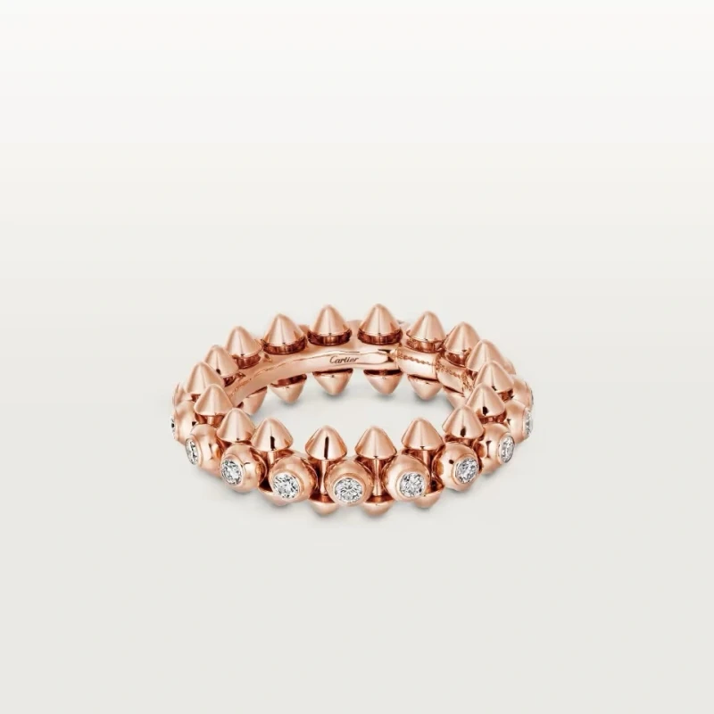 Cartier CLASH DE CARTIER RING, MEDIUM MODEL, PAVED (SIZE 52) N4765452 5
