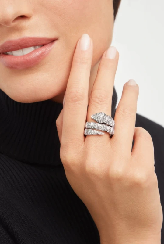 Bvlgari SERPENTI VIPER RING (SIZE S) 345210 3