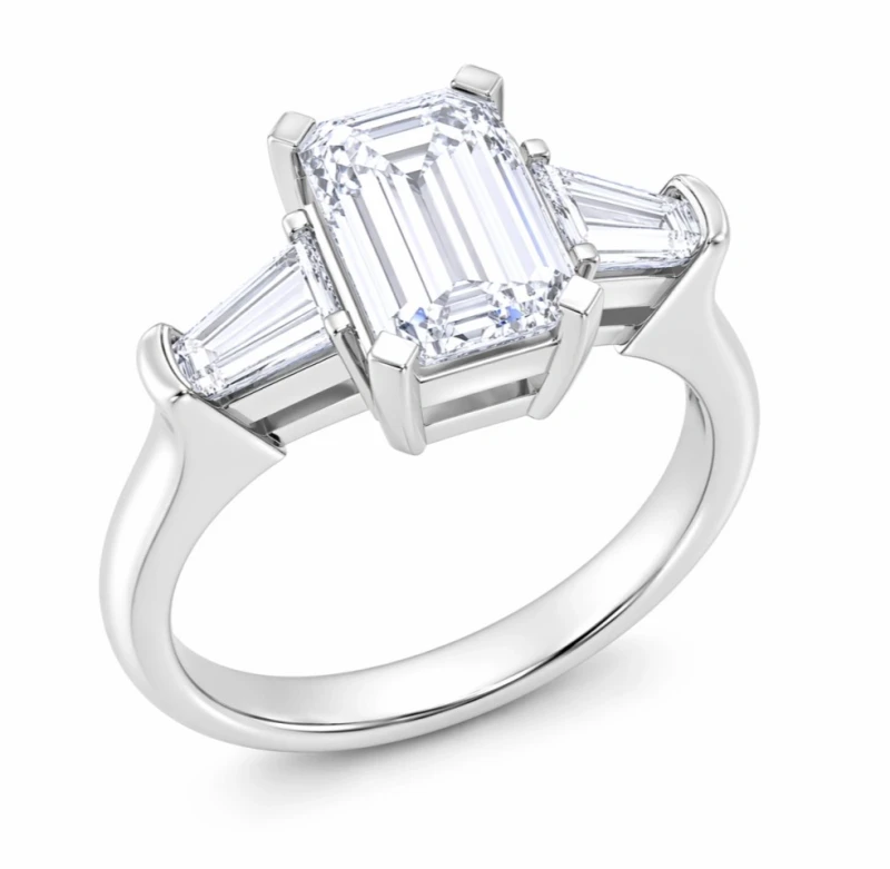 EMERALD DIAMOND RING 2.45 CT (GIA)