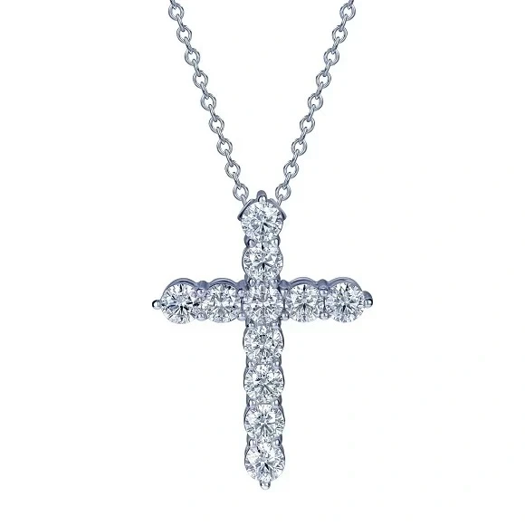 DIAMOND CROSS 2.05 CT (LARGE) PENDANT