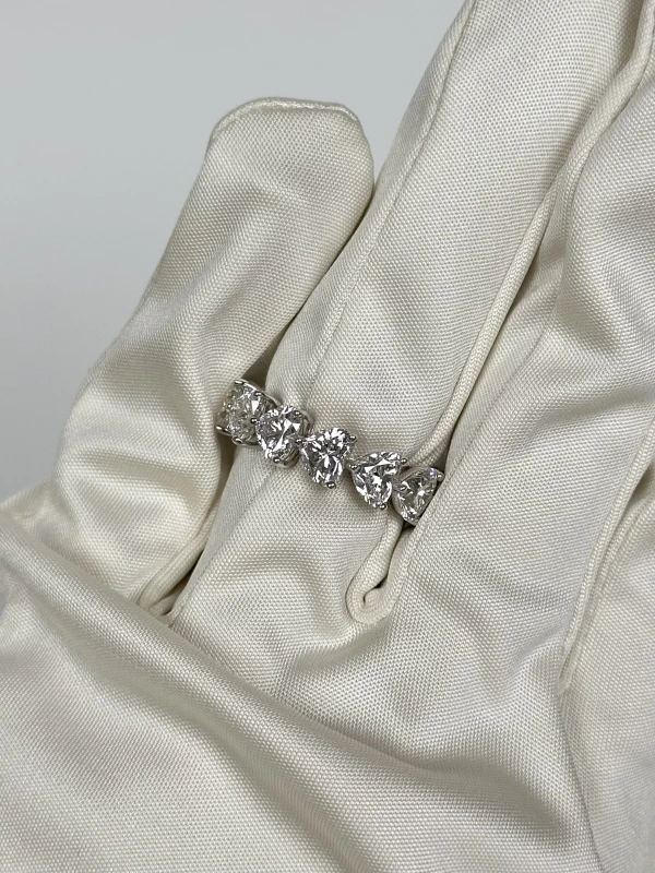 СЕРЬГИ NO NAME HEART DIAMONDS 9.47 CT E-G/VS RING (GIA) NN9.47CT E-G/VS (GIA) 4