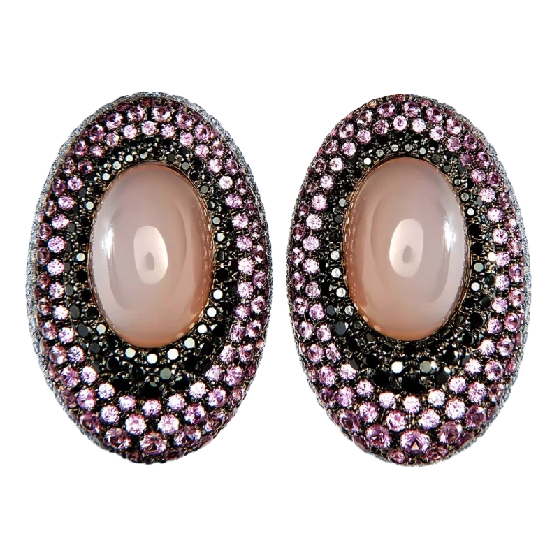 Palmiero CHALCEDONY EARRINGS 0601PALMIERO 1