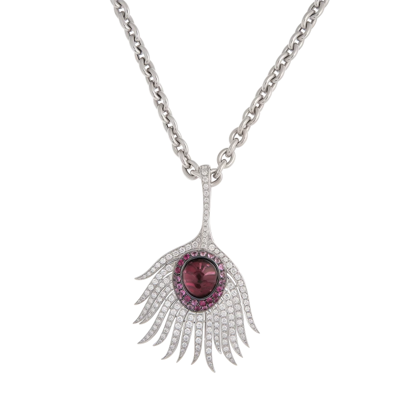 PEACOCK NECKLACE
