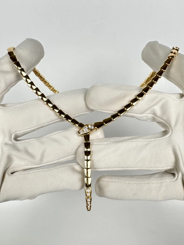 Bvlgari Serpenti Viper Collier (SIZE 40) 362387 4