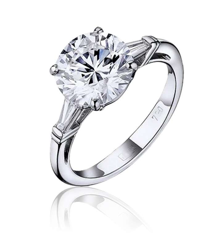 ROUND DIAMOND 1.50CT G/VVS2  (SIZE 53)