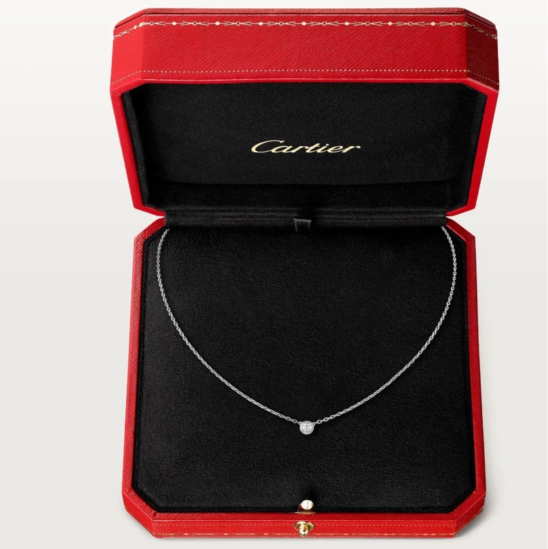 Cartier D'AMOUR NECKLACE XS, WHITE GOLD B7224515 2