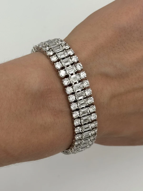 DeRosa EMERALD DIAMOND 20.2 CT BRACELET (GIA) B384870 5