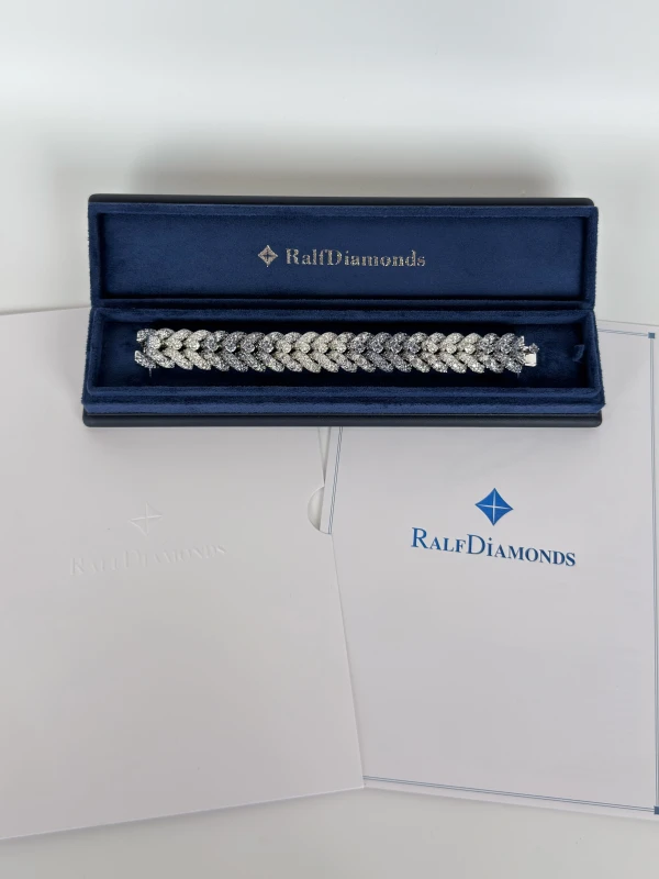 RalfDiamonds DIAMONDS 40.67 CT BRACELET RFD 3117 6