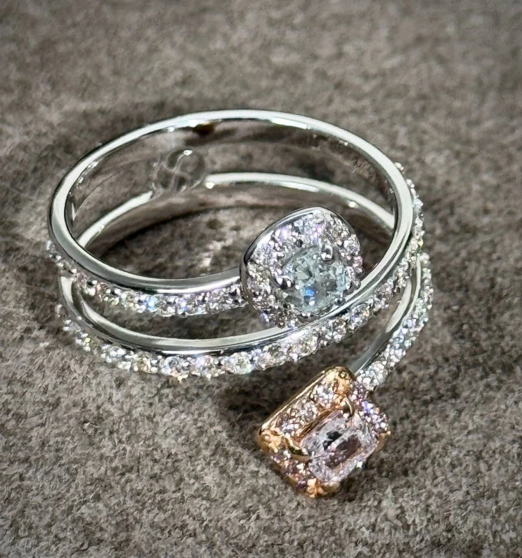 No name С БРИЛЛИАНТОМ 0.27 CT LB/I2 - 0.31 CT FLPP/I2 0.27 CT LB/I2 - 0.31 CT FLPP/I2 2