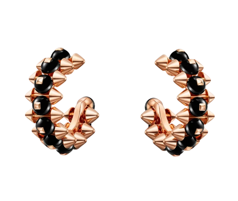 Clash de Cartier earrings, onyx