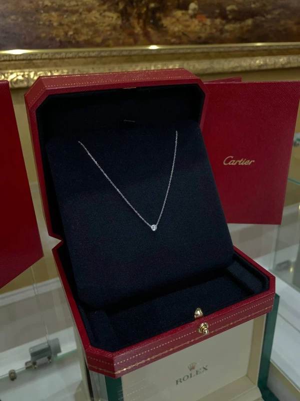 Cartier D'AMOUR NECKLACE XS, WHITE GOLD B7224515 5