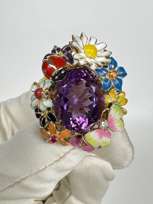 Dior DIORETTE RING (SIZE 52) DTE94006 3