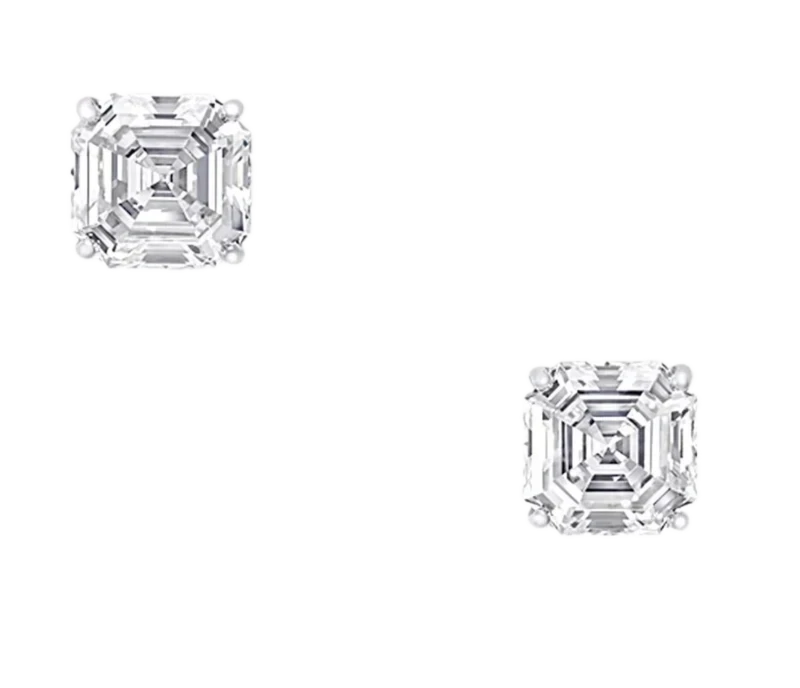 ASHER DIAMONDS 1.01 CT F/VS2 - 1.02 E/VS1 EARRINGS (GIA)