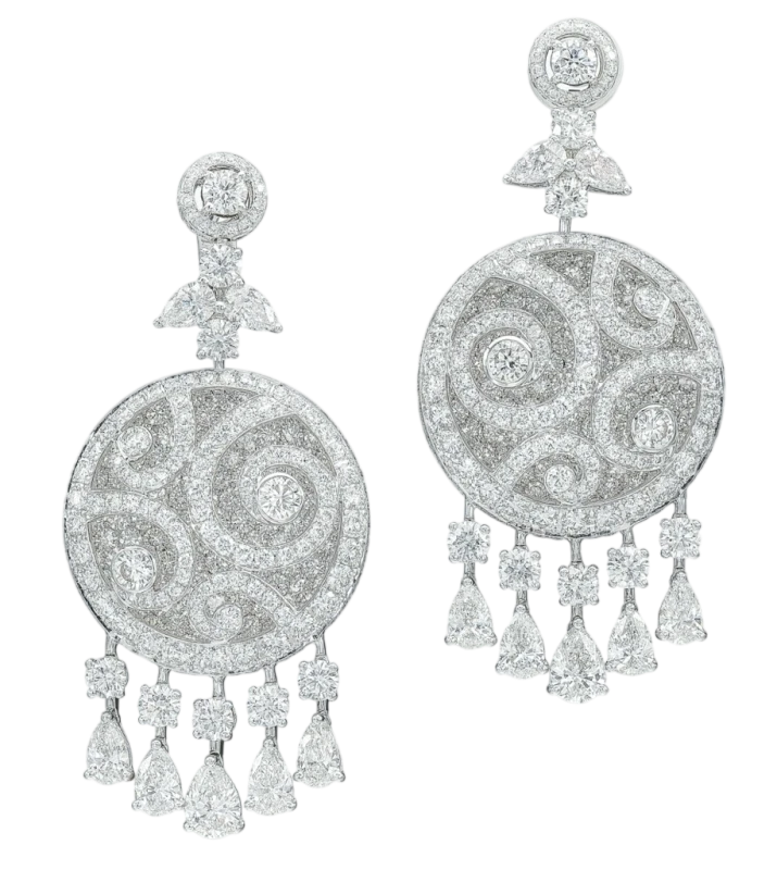 DIAMOND ON DIAMOND, Earrings (XXL MODEL)