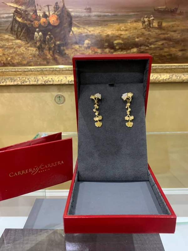 Carrera y Carrera GINKGO EARRINGS DA09455 10