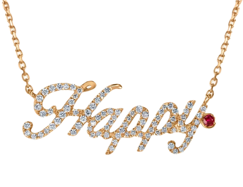 Happy Diamond Necklace