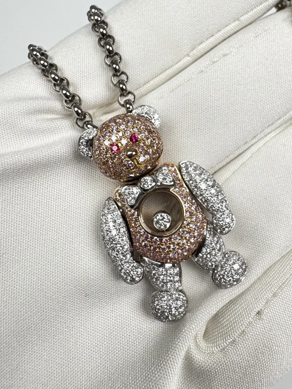 Chopard HAPPY DIAMOND PENDANT TEDDY BEAR 792559-9005 5