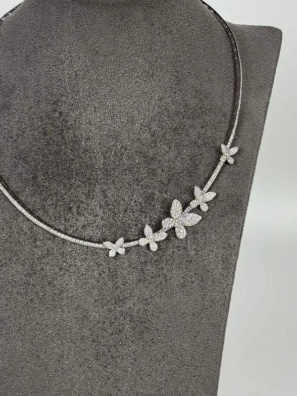 GRAFF Pavé Butterfly Abstract Diamond Necklace RGN891 4