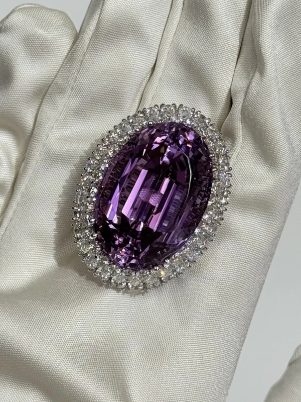 RalfDiamonds КОЛЬЦО LIMITED EDITION АМЕТИСТ 77.5 CT Ralf Diamonds Limited Edition 4