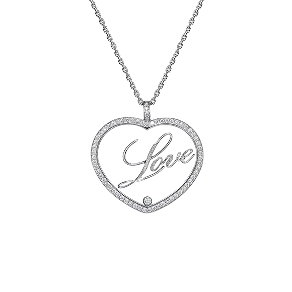 HAPPY DIAMONDS LOVE PENDANT