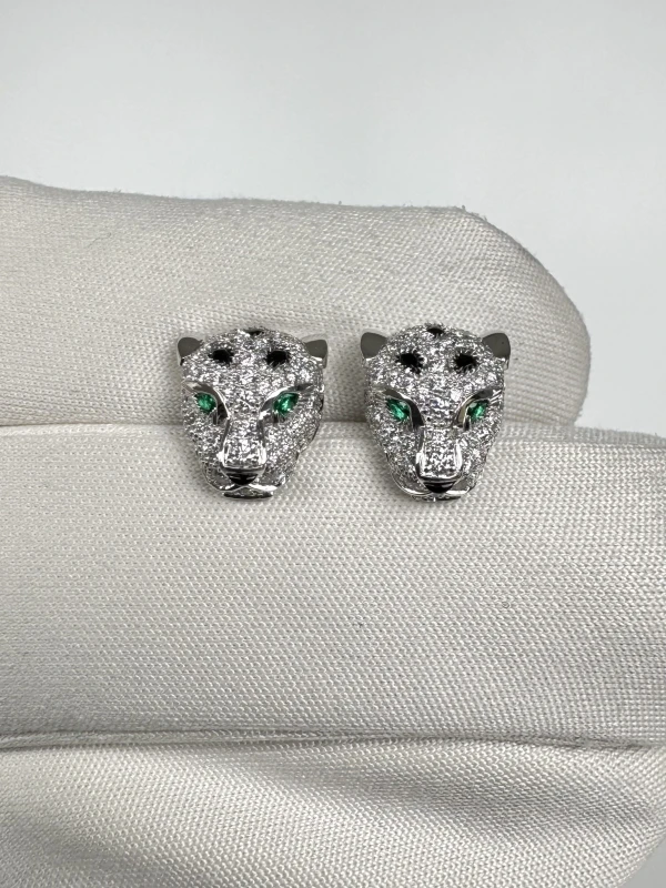 Cartier PANTHÈRE DE CARTIER EARRINGS N8515269 4