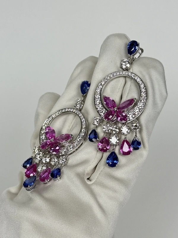 Graff BUTTERFLY EARRINGS RGE287 4