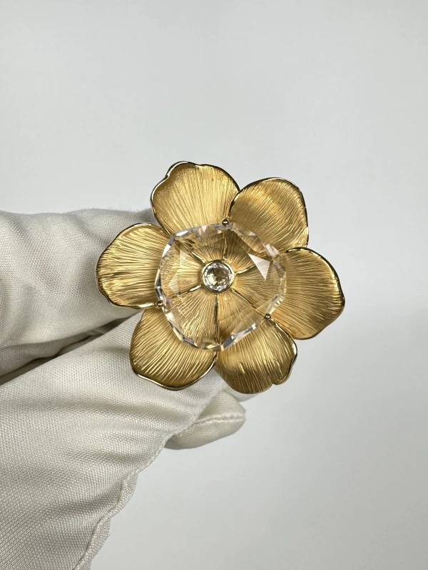 Carrera y Carrera GARDENIAS FLOWER MAXI RING (SIZE 53) 11558 2