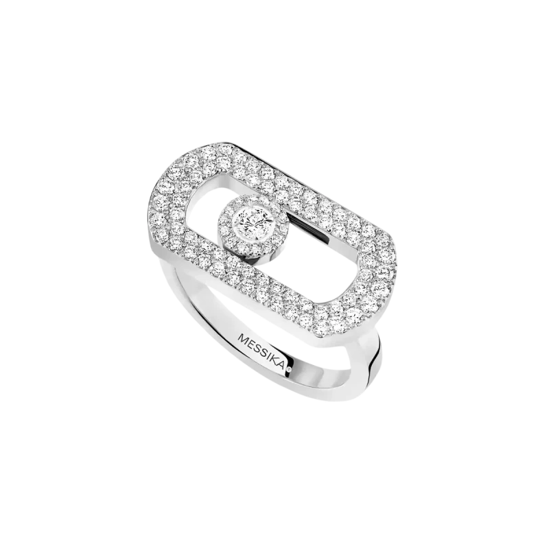Messika SO MOVE PAVÉ RING (SIZE 52) 12937-WG-52 1