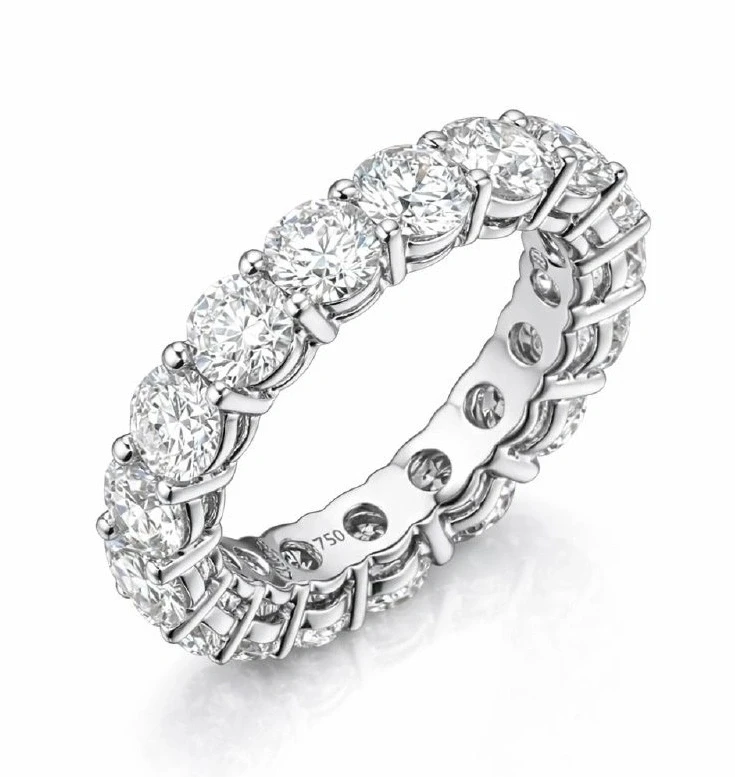 ROUND DIAMOND ETERNITY RING 1.51 CT