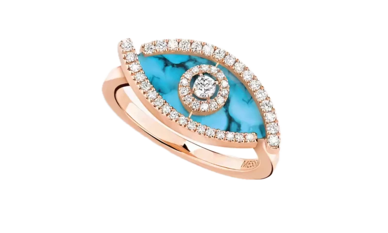 MESSIKA LUCKY EYE TURQUOISE 12956-PG-52