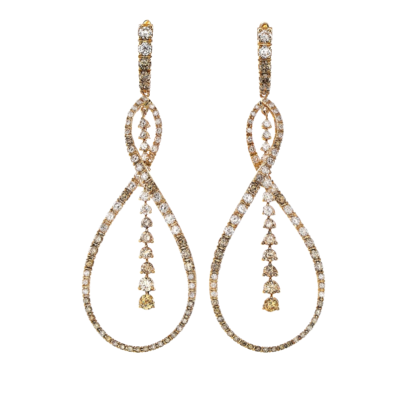 CHIARO DIAMOND 4.82 CT EARRINGS