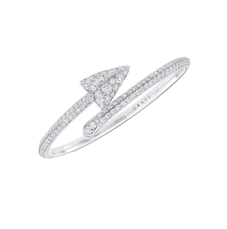 FOLLOW ME PAVE DIAMOND BRACELET (SIZE M)