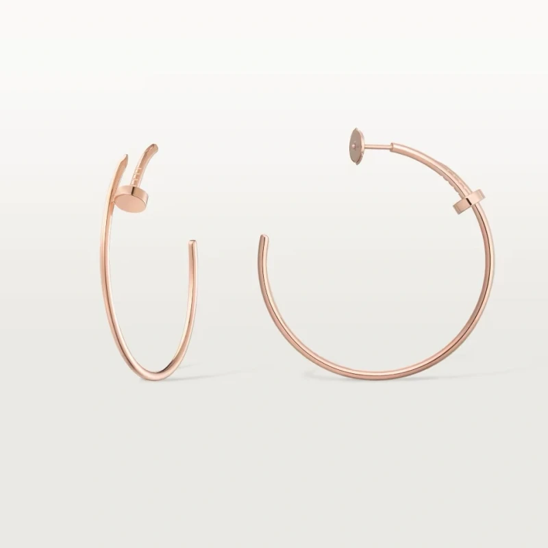 Cartier JUSTE UN CLOU HOOP EARRINGS, LARGE MODEL B8301211 4