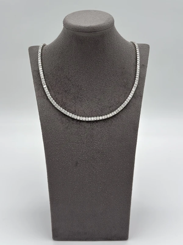 RalfDiamonds EMERALD DIAMOND 29.87 CT NECKLACE RFD29.87ct 3