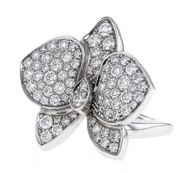 CARESSE D’ORCHIDÉES RING LARGE MODEL (SIZE 56)