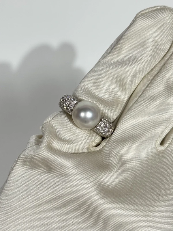 Мikimoto  КОЛЬЦО С ЖЕМЧУГОМ mikimoto 4