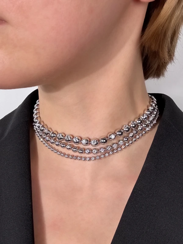 Cartier Perles De Diamants Necklace N702801 2