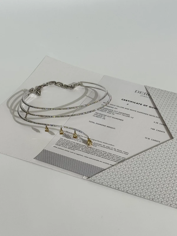 DeRosa DIAMOND 4.28 CT NECKLACE N47181395 7