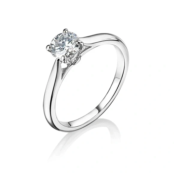 SOLITAIRE 1895 0.53 CT H/VS1 RING (GIA)