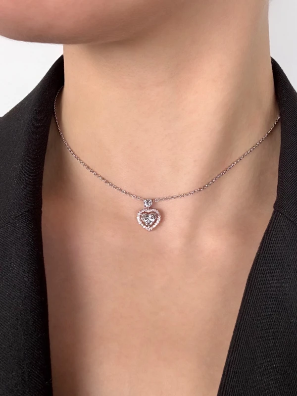 GRAFF HEART PENDANT 1.01ct G/VVS1 (GIA) GP 2