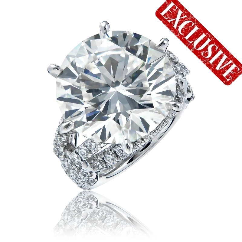 ROUND DIAMOND 15.64 CT J/VS2 (GIA)