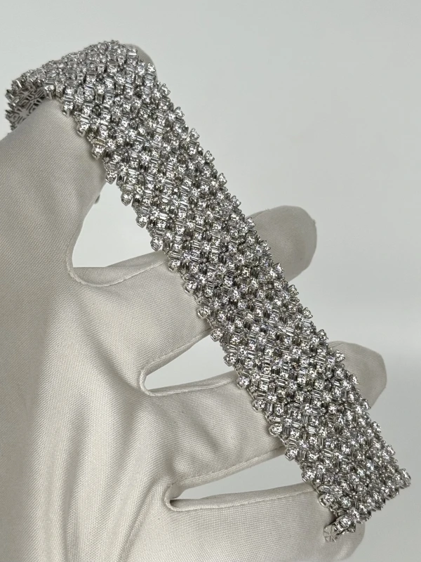 RalfDiamonds BAGUETTE & ROUND DIAMOND 50.03 CT BRACELET RFD503 2