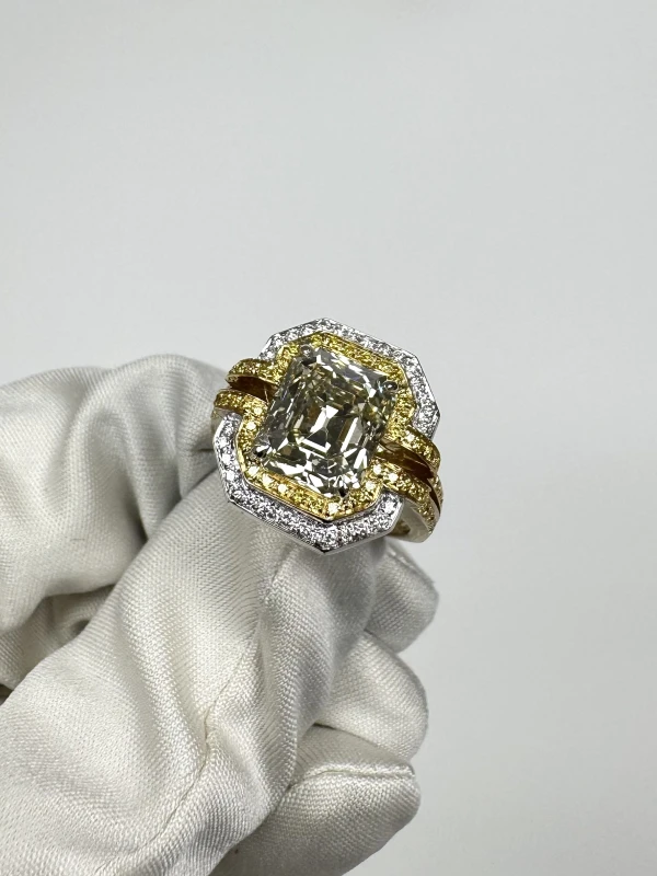 СЕРЬГИ NO NAME DIAMOND 4.28 CT N/VS2 RING NN4.28CTN/VS 4