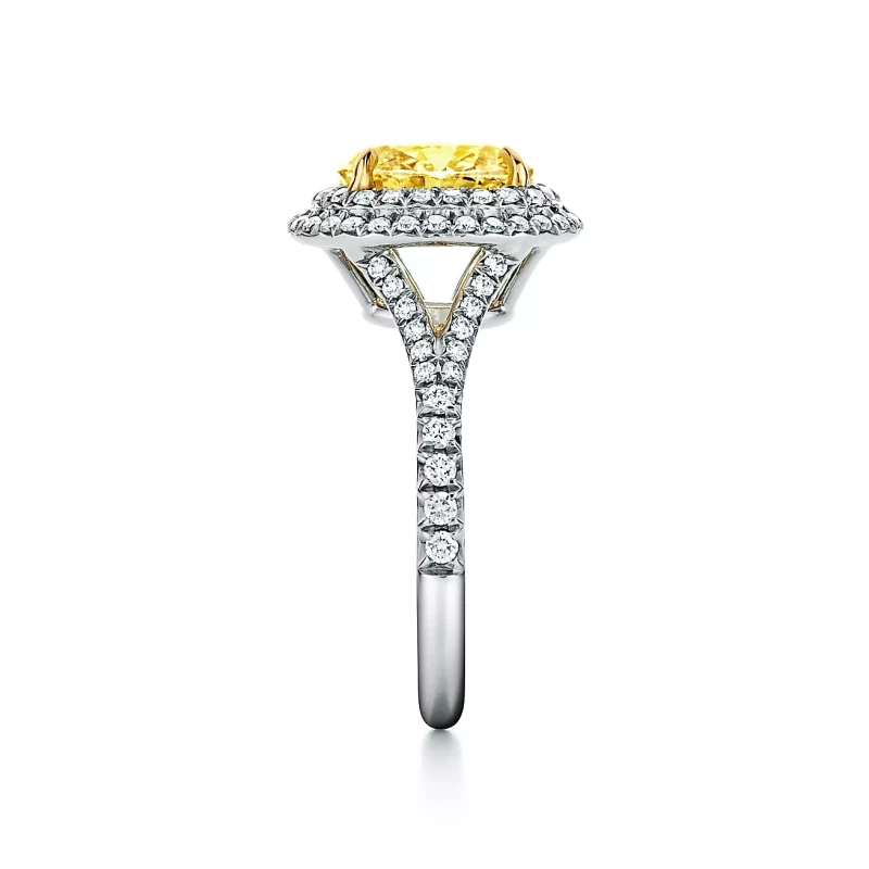 Tiffany & Co DIAMOND RING 0.90 CT FANCY INTENSE YELLOW/VVS1 T&Co 0.90 CT FIE/VVS1 1