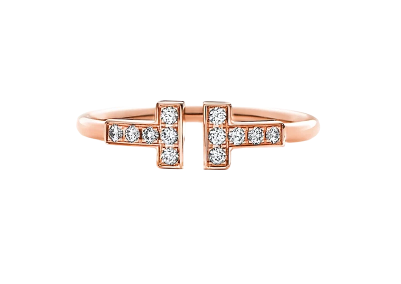 Tiffany & Co T DIAMOND WIRE RING 60147315